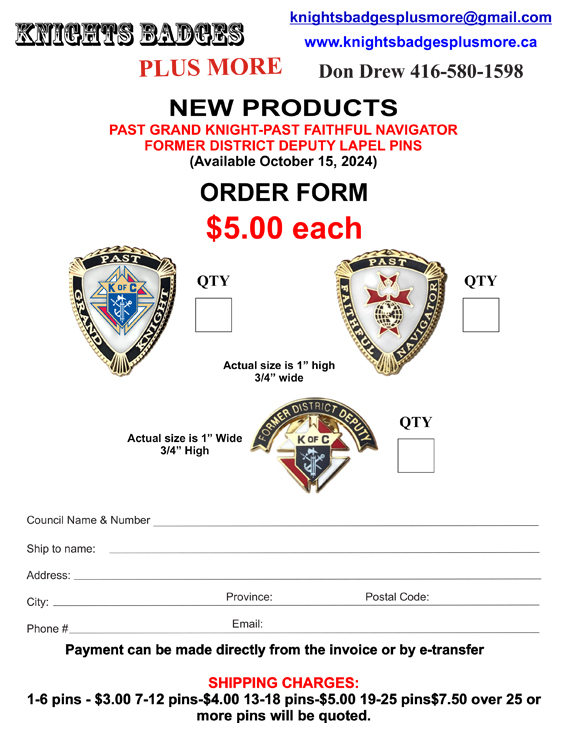 knights name badges, Lapel-Pin-form-thumbnail